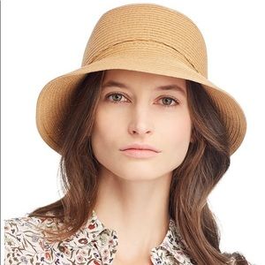 AUGUST HAT COMPANY Bow Detail Sun Hat - Tan/beige